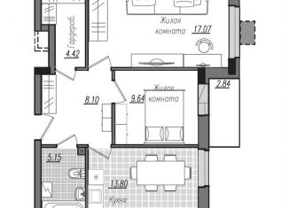 Продажа 2-комнатной квартиры, 61 м2, Смоленская область