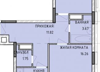 Продажа 2-комнатной квартиры, 61.8 м2, Тула, Новомосковская улица, 10