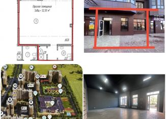 Сдаю помещение свободного назначения, 52.3 м2, Краснодар, микрорайон Достояние, улица Григория Булгакова, 12к1