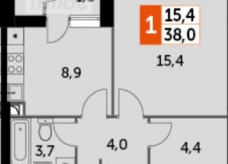 Продажа однокомнатной квартиры, 38 м2, Москва, СЗАО