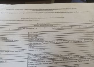 Продам земельный участок, 10 сот., деревня Глазково, Глазковская улица