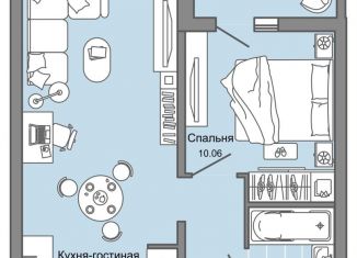 Продается 2-комнатная квартира, 44 м2, Ульяновск, Засвияжский район, жилой комплекс Ультраград, 2