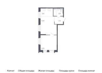 Продажа однокомнатной квартиры, 42.4 м2, Приморский край