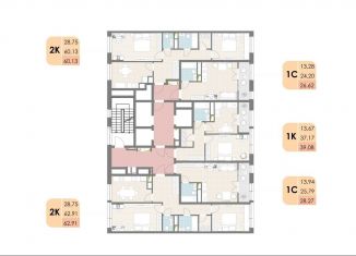 Квартира на продажу студия, 26.6 м2, Котельники, Новорязанское шоссе, 6