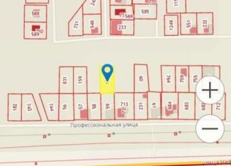 Продам участок, 8 сот., Бугульма, Профессиональная улица