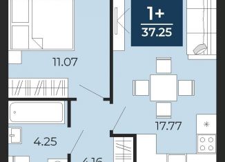 Продажа 1-комнатной квартиры, 37.3 м2, Тюмень