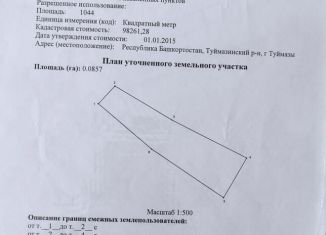 Продам участок, 10.5 сот., Туймазы, Центральная улица, 39