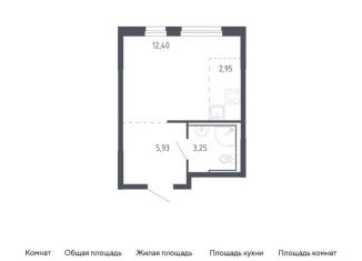 Продается квартира студия, 24.5 м2, Тюменская область, жилой комплекс Чаркова 72, 1.3