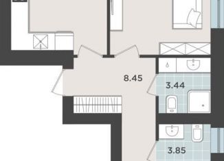 2-ком. квартира на продажу, 61.3 м2, Калининград, улица Александра Невского, 194А