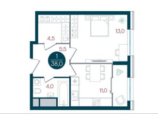 Продаю 1-комнатную квартиру, 38 м2, Москва, метро Кантемировская, Кавказский бульвар, 51