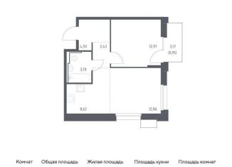 Продам двухкомнатную квартиру, 46.1 м2, Москва, район Бирюлёво Восточное