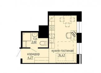 Продается квартира студия, 22.4 м2, Санкт-Петербург, Выборгский район