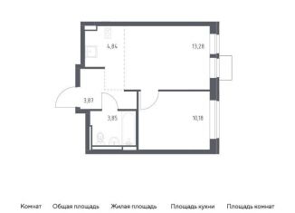 Продается однокомнатная квартира, 36 м2, Московская область