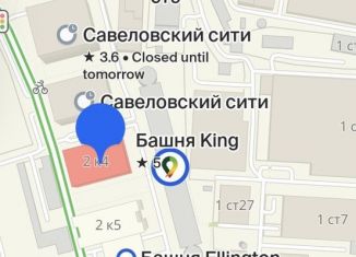 Машиноместо в аренду, 14 м2, Москва, Новодмитровская улица, 2к4, ЖК Савёловский Сити