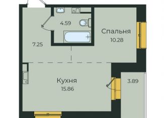 Продажа квартиры со свободной планировкой, 41.9 м2, Иркутск, улица Пискунова, 132