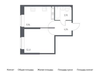 Продажа 1-комнатной квартиры, 29.5 м2, Санкт-Петербург, Гудиловская улица, 9