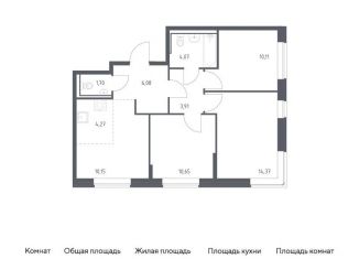 Трехкомнатная квартира на продажу, 65.3 м2, Санкт-Петербург, Дворцовая площадь, Центральный район