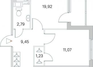 Продаю двухкомнатную квартиру, 66.5 м2, посёлок Стрельна, ЖК Любоград