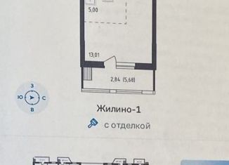 Квартира на продажу студия, 31.8 м2, посёлок Жилино-1, ЖК Егорово Парк, жилой комплекс Егорово Парк, к3