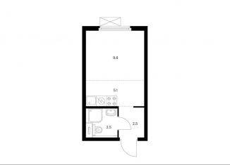 Продается квартира студия, 19.9 м2, Москва, ЮВАО, Люблинская улица, 78к2