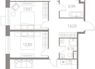 3-ком. квартира на продажу, 108.3 м2, Москва, ЖК Лайф Варшавская