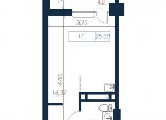 Продается квартира студия, 25 м2, Владивосток, Ленинский район