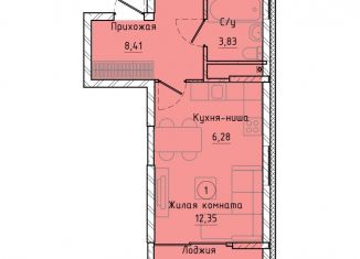 Продажа квартиры студии, 32.5 м2, Екатеринбург, ЖК Клевер Парк