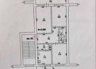 Продается трехкомнатная квартира, 62 м2, поселок городского типа Джубга, Новороссийское шоссе, 11