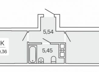 Продается однокомнатная квартира, 50.4 м2, Новосибирск, Ипподромская улица, 1/1, метро Октябрьская