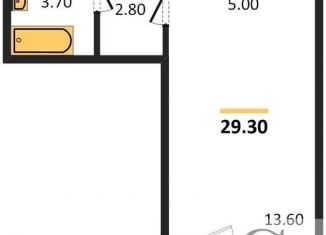 Продаю квартиру студию, 29.3 м2, Новосибирск, Калининский район, Игарская улица, 19/1стр