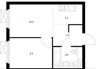 2-ком. квартира на продажу, 32.1 м2, Москва, ЖК Сигнальный 16