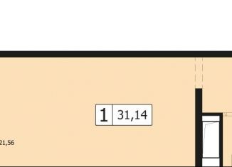 Продается 1-комнатная квартира, 29.7 м2, Краснодар, улица Автолюбителей, 1Длит4, ЖК Парусная Регата