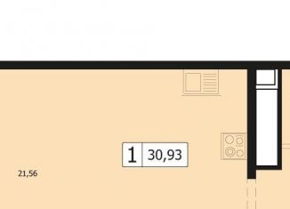 Продаю 1-комнатную квартиру, 29.6 м2, Краснодар, улица Автолюбителей, 1Дк2, ЖК Парусная Регата