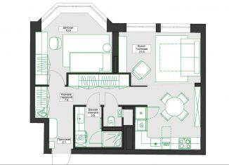 Продается 3-ком. квартира, 118 м2, Москва, улица Большая Полянка, 28к1, улица Большая Полянка