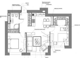 Продается трехкомнатная квартира, 114.9 м2, Москва, улица Большая Полянка, 28к1, улица Большая Полянка