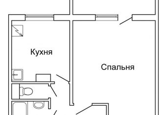 Продам 1-комнатную квартиру, 36.6 м2, Саки, улица Революции, 1