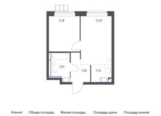 Продаю 1-комнатную квартиру, 32.5 м2, поселение Рязановское, жилой комплекс Алхимово, к13