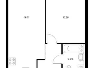 Продажа 1-комнатной квартиры, 40.4 м2, Москва, ЖК Грин Парк, жилой комплекс Грин Парк, 8