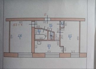 Продам двухкомнатную квартиру, 43 м2, Алейск, Октябрьская улица, 26