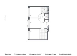 Продается 2-ком. квартира, 62.8 м2, Москва, жилой комплекс Новоданиловская 8, к2, станция Верхние Котлы