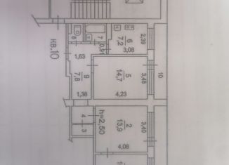 Продаю 3-комнатную квартиру, 60.5 м2, Пущино, микрорайон В, 22
