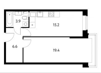 Продается 1-ком. квартира, 45.1 м2, Щёлково, Центральная улица, 65