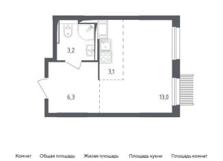 Продаю квартиру студию, 25.6 м2, Мытищи, ЖК Мытищи Парк, жилой комплекс Мытищи Парк, к4