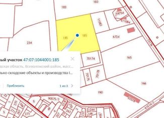 Земельный участок на продажу, 257 сот., Ленинградская область