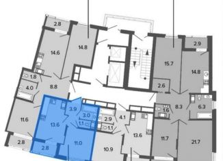 Сдаю 1-ком. квартиру, 32.1 м2, Санкт-Петербург, Комендантский проспект, 63, ЖК Ультра Сити