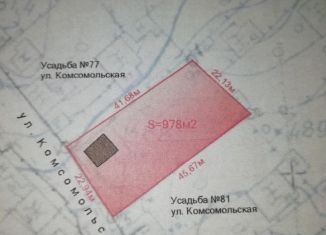 Продажа участка, 10 сот., Слюдянка, Комсомольская улица