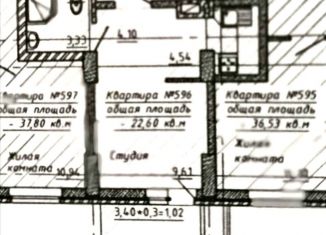 Продаю квартиру студию, 22.6 м2, Ростов-на-Дону, ЖК Город у Реки, улица 23-я Линия, 54с12