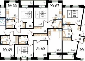 Продам 3-комнатную квартиру, 91.7 м2, Ленинградская область, Медицинский проезд