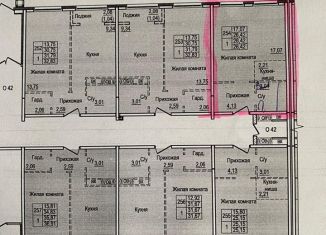 Продается квартира студия, 26.4 м2, деревня Глухово, Романовская улица, 23