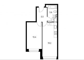 Продажа 1-ком. квартиры, 45.8 м2, Щёлково, Центральная улица, 71к2